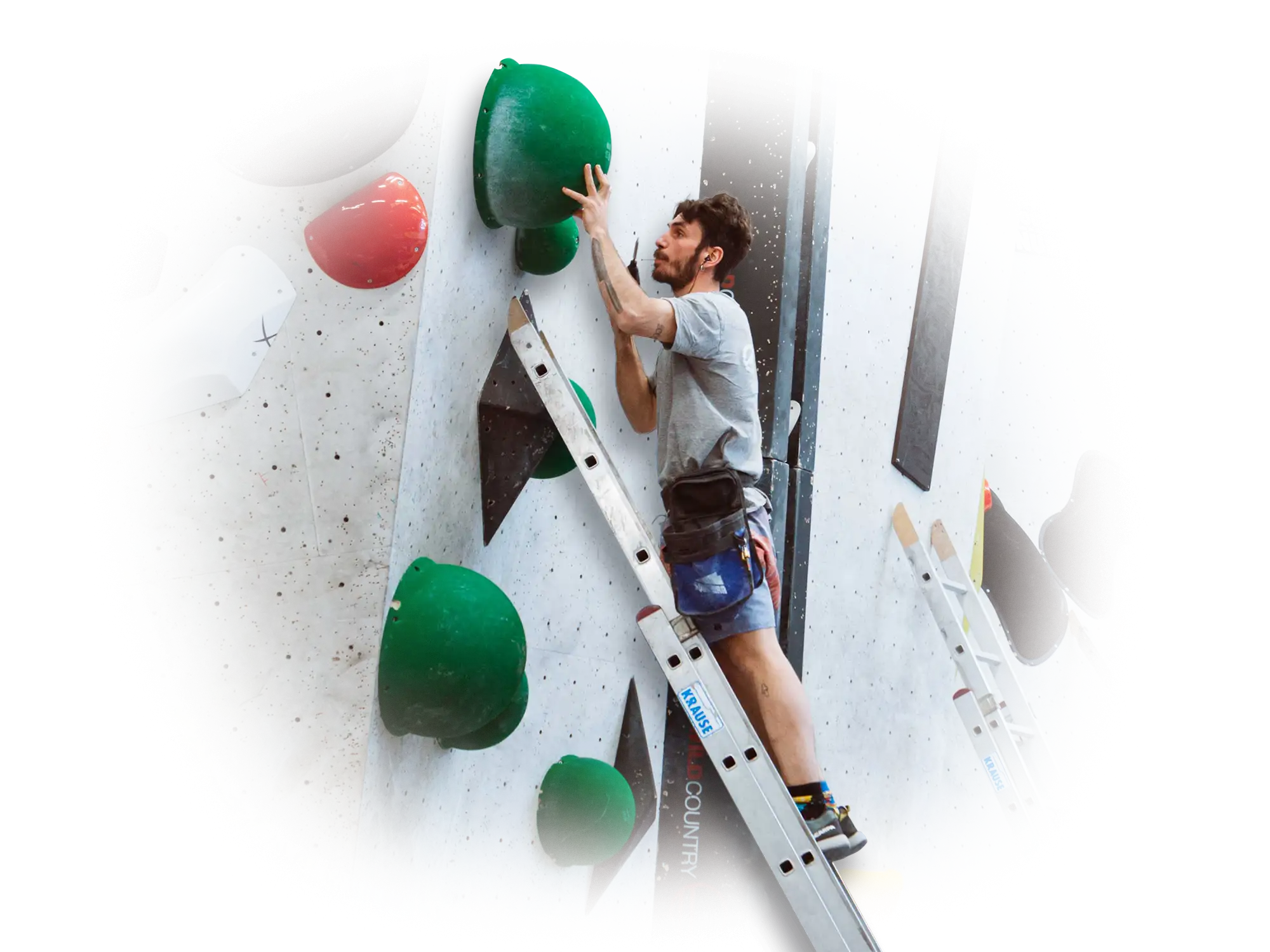 Routenbau Kletter und Bouldern in Nürnberg