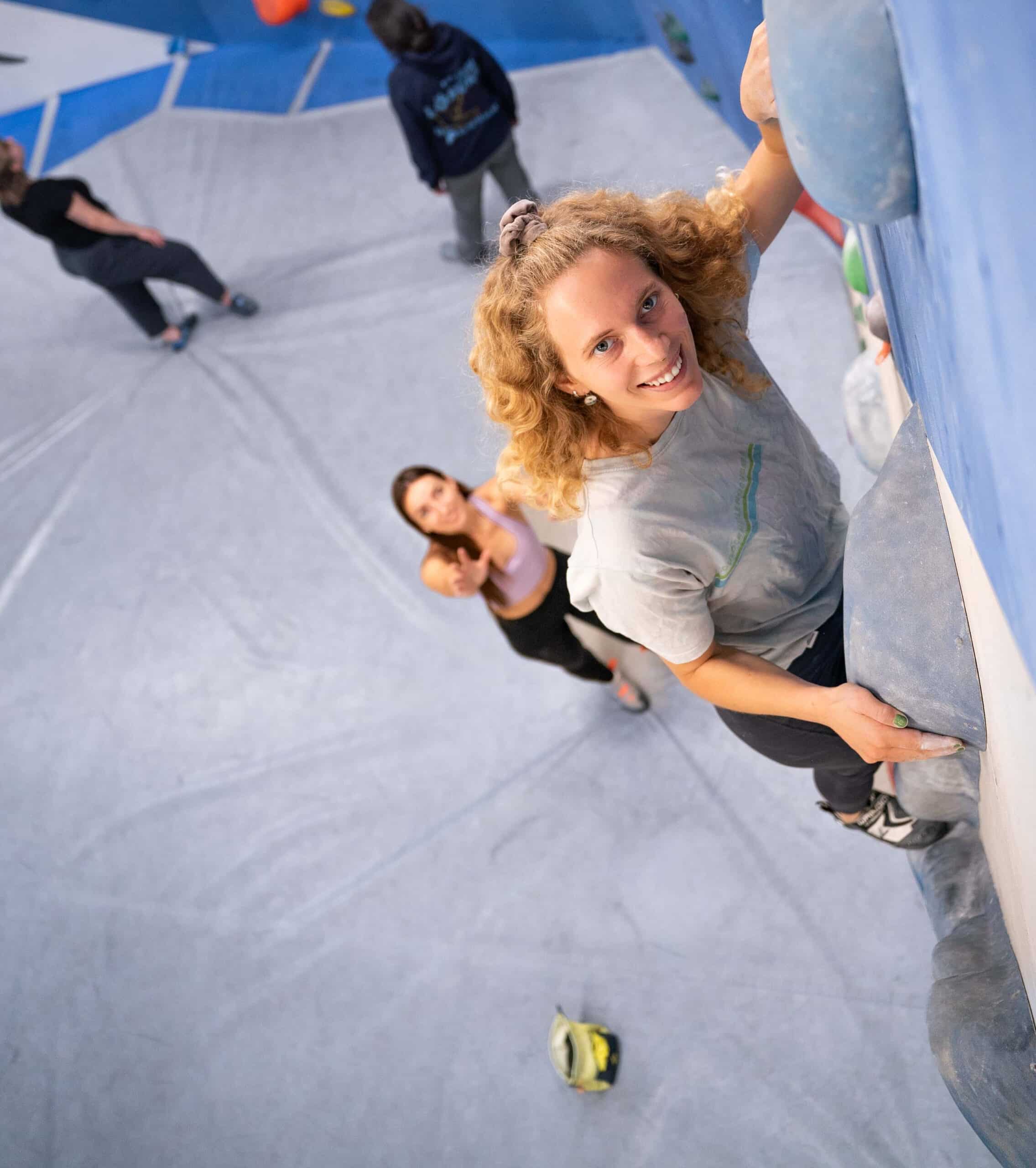Boulderkurse für Frauen von Frauen