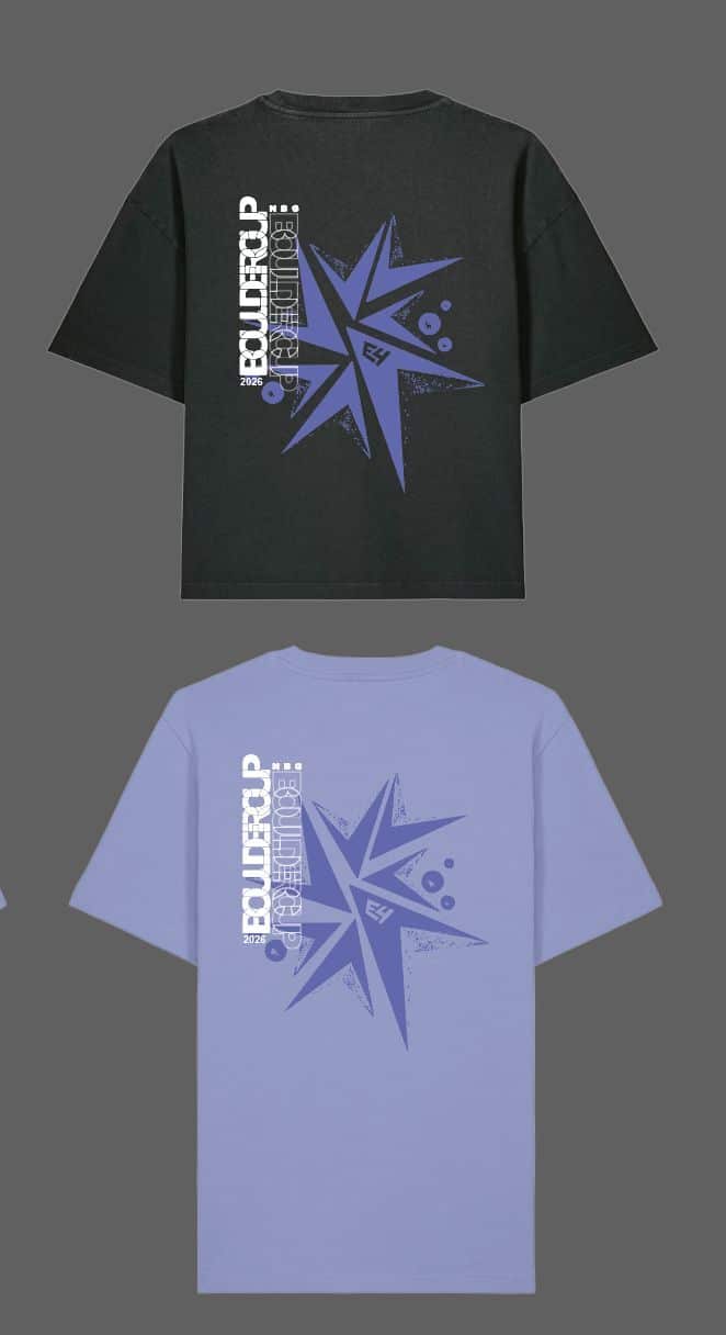 Vorschau Bouldercup 2026 T-Shirts